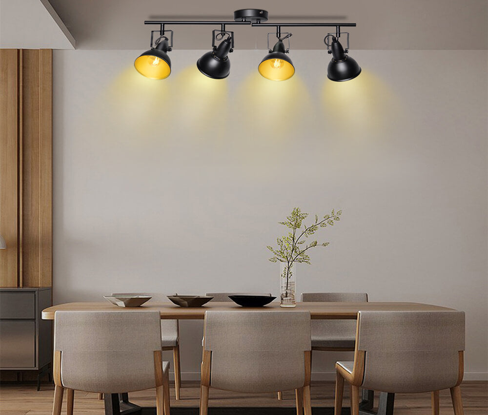 The perfect lighting solution for your basement - our track light with E12 socket#track light industrial#do all balenciaga track light up#bedroom track light