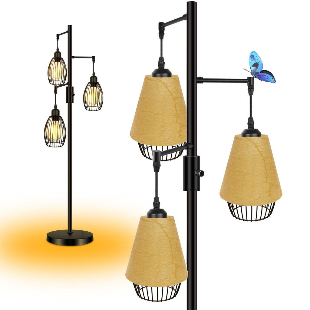 Add a Unique Touch to Your Library or Hotel with Our Farmhouse Appearance Decor Lamp#floor lamp hanging#floor lamp nearby#amazon floor lamp review