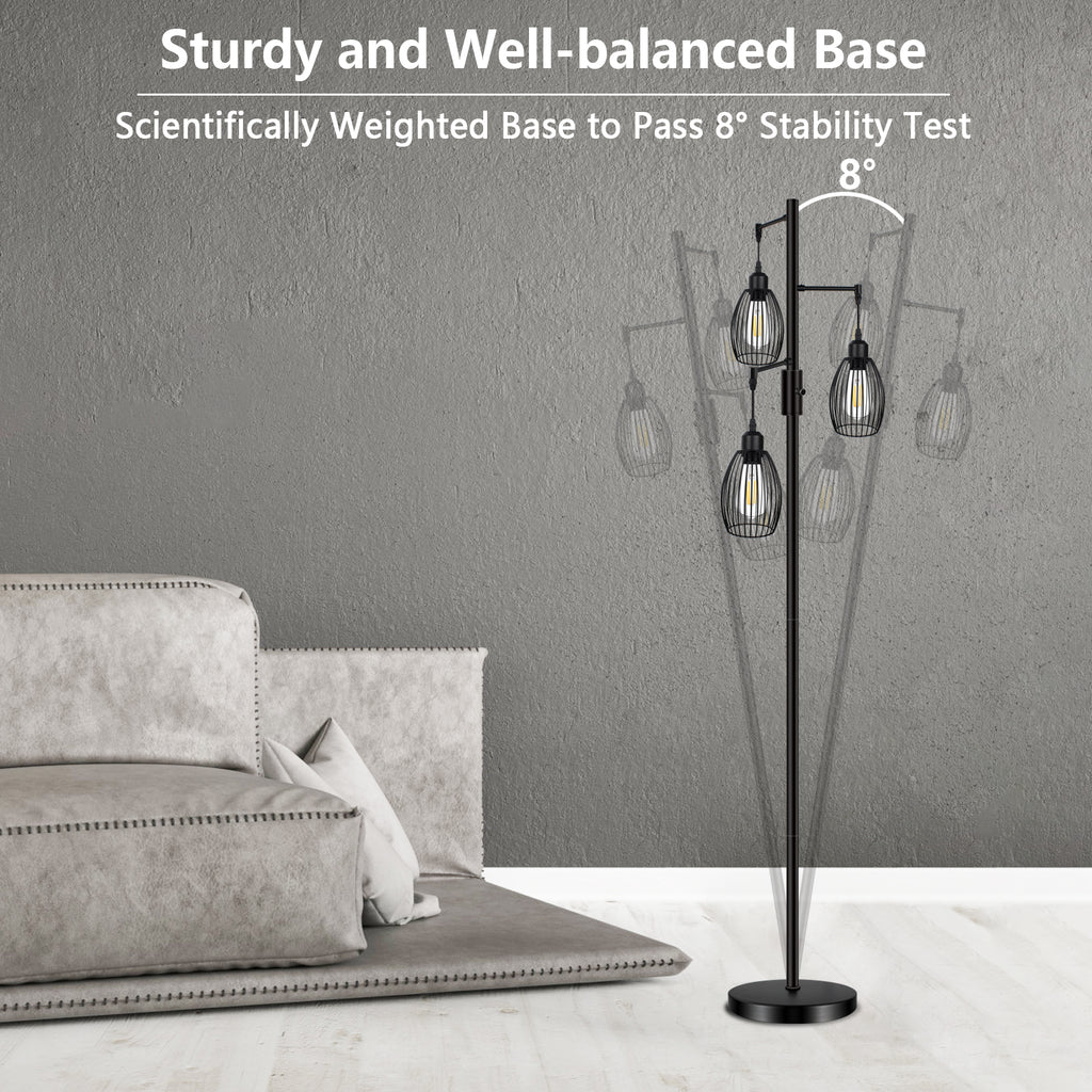 Make a Statement in Your Space with Our Farmhouse Appearance Decor Lamp#led floor lamp gold#brightest led floor lamp#brightech sky led floor lamp assembly