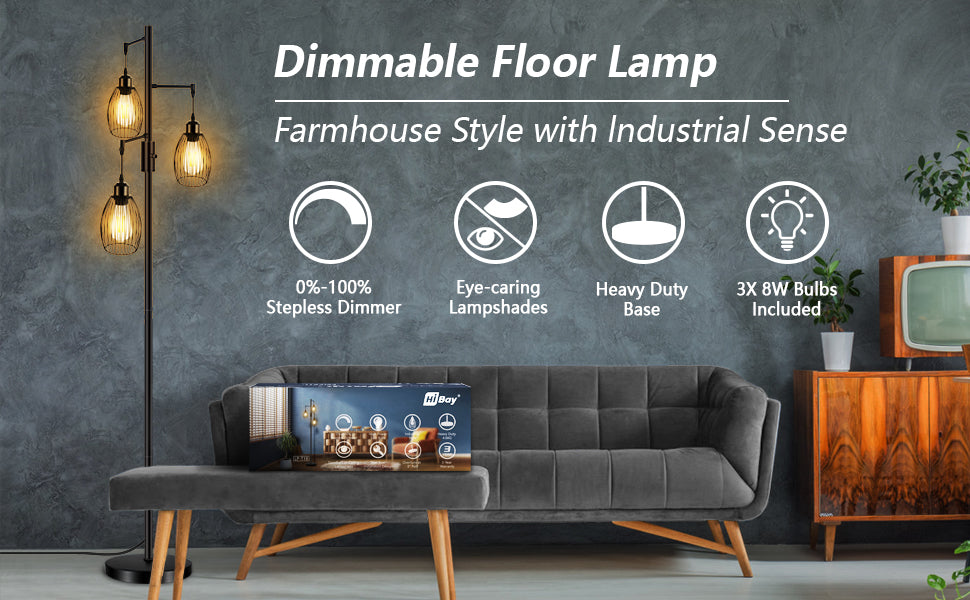 Stay Safe with Our Sturdy and Reliable Heavy-Duty Base and Strong Holding Pole Floor Lamp#led floor lamp modern#led floor lamp dropshipping#meifan led corner floor lamp