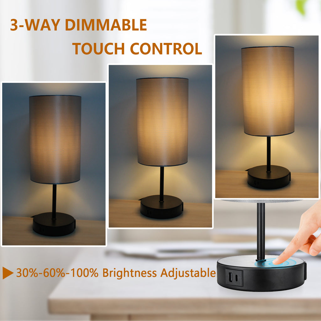 Introducing the Perfect Soft Light for Your Bedside - Our Touch Control Table Lamp #table lamp art#bedside lamp cute#argos desk lamp