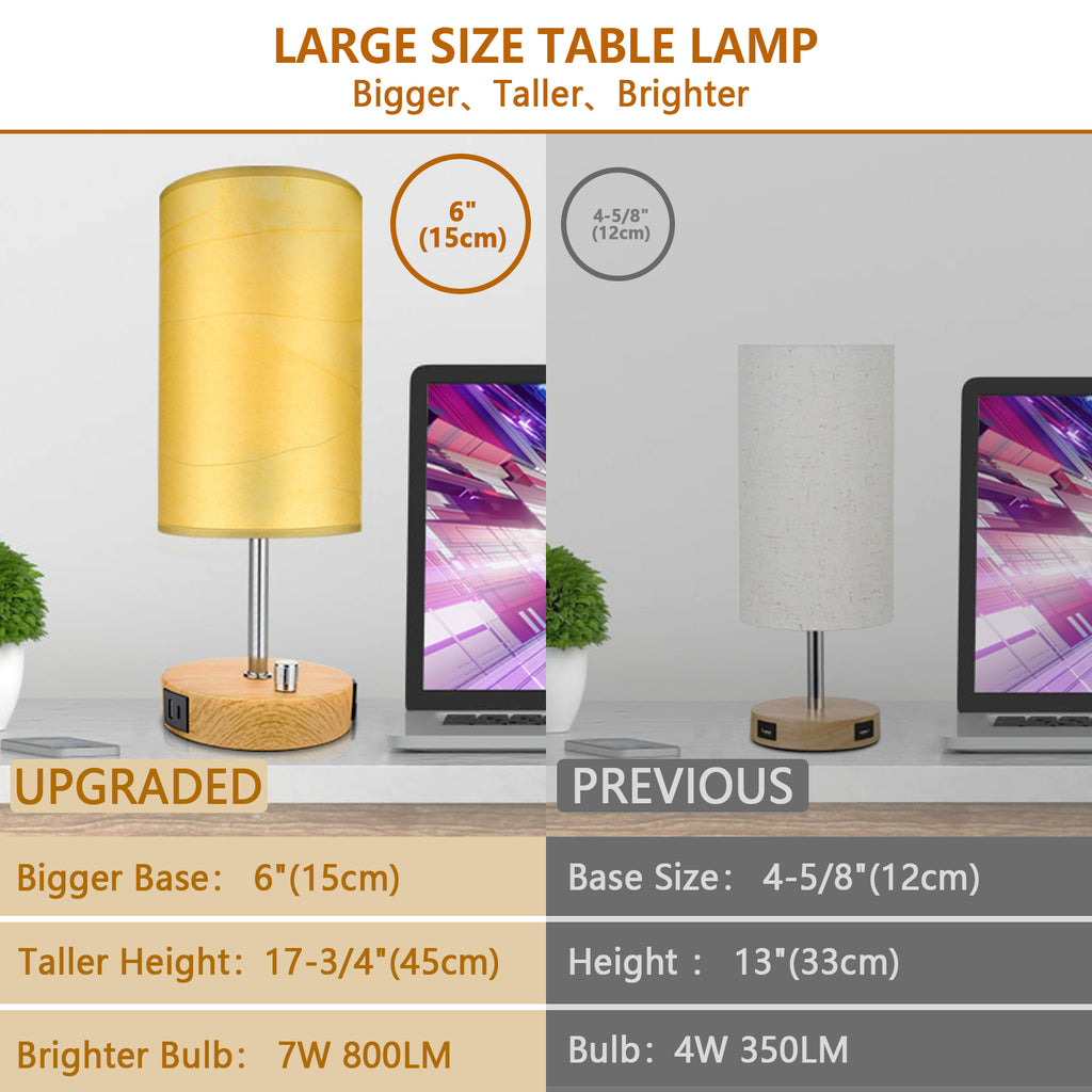 Make a statement in your living room with this modern and elegant lamp #bedside lamp with usb port#led small lights#bedside lamp black