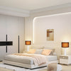 28" 3-Way Dimmable Touch Control Table Lamps Set of 2 for Living Room Bedroom Office,Bulbs Included