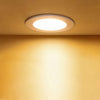 8 Pack LED Recessed Lighting 6 Inch, 1800LM 16W=200W, Ultra-Thin Can Lights with Junction Box, Retrofit Recessed Lights, Dimmable, Canless Wafer Downlight - ETL & Energy Star