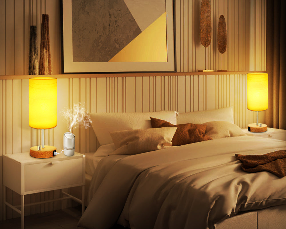Relax and Recharge: A Hotel-Worthy Lamp for Your Nightstand