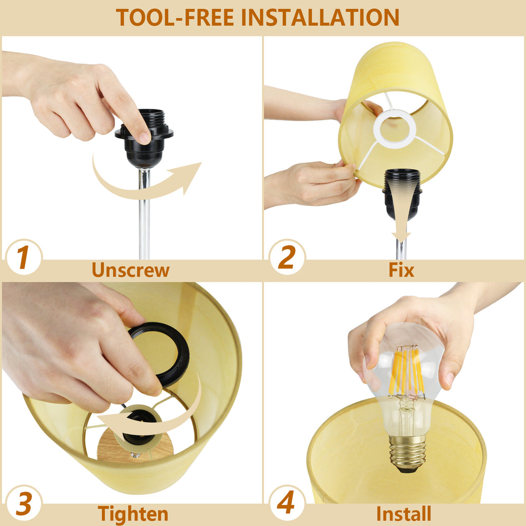 Upgrade your bedside table with this functional and elegant nightstand lamp #small touch lamp#living room end table lamps#pink desk lamp