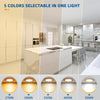 12-Pack 4" Ultra-Thin LED Recessed Lights,12W 1200LM, Dimmable, ETL & Energy Star